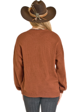 Load image into Gallery viewer, Women’s Rock&amp;Roll Horse And Horseshoe Sweater