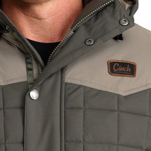 Load image into Gallery viewer, Men’s Cinch Green Quilted Barn Coat