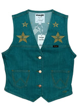 Load image into Gallery viewer, Women’s Wrangler X Lainey Wilson Festival Turquoise Vest
