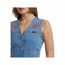 Load image into Gallery viewer, Women’s Wrangler X Lainey Wilson Festival Denim Vest