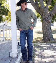 Load image into Gallery viewer, Men’s Cinch Olive Quarter Zip Jacket