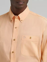 Load image into Gallery viewer, Men’s Wrangler Orange Cojo LS Button Up