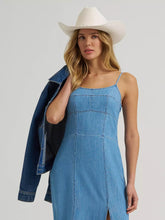 Load image into Gallery viewer, Women’s Wrangler Western Denim Maxi Dress