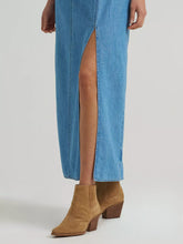 Load image into Gallery viewer, Women’s Wrangler Western Denim Maxi Dress