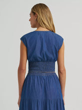 Load image into Gallery viewer, Women’s Wrangler Sleeveless Denim Top