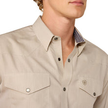 Load image into Gallery viewer, Men’s Ariat Wrinkle Free Pinpoint Oxford Fitted LS Snap Shirt