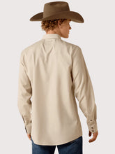 Load image into Gallery viewer, Men’s Ariat Wrinkle Free Pinpoint Oxford Fitted LS Snap Shirt