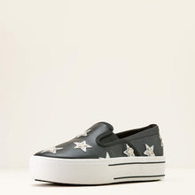 Load image into Gallery viewer, Women’s Ariat Skylar Star Slip On Inkwell Black Shoe