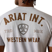 Load image into Gallery viewer, Men’s Ariat Outline Shop Pewter T Shirt