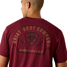 Load image into Gallery viewer, Men’s Ariat Shell Game Maroon Banner T-Shirt