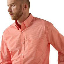 Load image into Gallery viewer, Men’s Ariat Emberglow Speckled Print Jerry LS Button Up