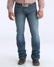 Load image into Gallery viewer, Men’s Cinch Ian Medium Wash Bootcut Slim Jean