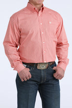 Load image into Gallery viewer, Men’s Cinch Red LS Button Up