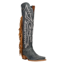 Load image into Gallery viewer, Women’s Dan Post Blue Prairie Dancer Leather Boot