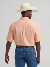 Load image into Gallery viewer, Men’s Wrangler Peach Geometric George Strait LS Button Up