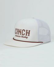 Load image into Gallery viewer, Cinch White American Cowboy Trucker Cap