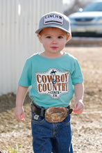 Load image into Gallery viewer, Boys Cinch Blue Cowboy Country T-Shirt