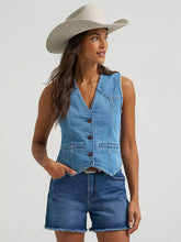 Load image into Gallery viewer, Women’s Wrangler West Denim Vest