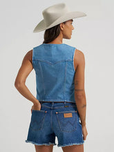 Load image into Gallery viewer, Women’s Wrangler West Denim Vest