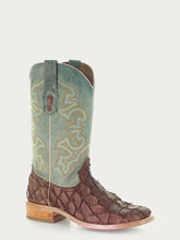Load image into Gallery viewer, Corral Men's Brown/ Turquoise