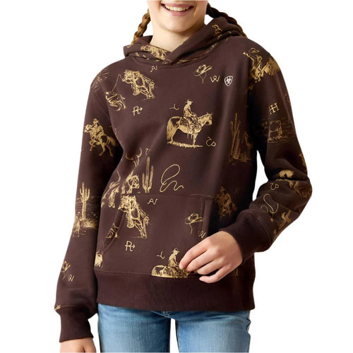 Girl’s Ariat Ranch Scene Hoodie