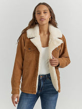 Load image into Gallery viewer, Wrangler Women&#39;s Corduroy Sherpa Coat