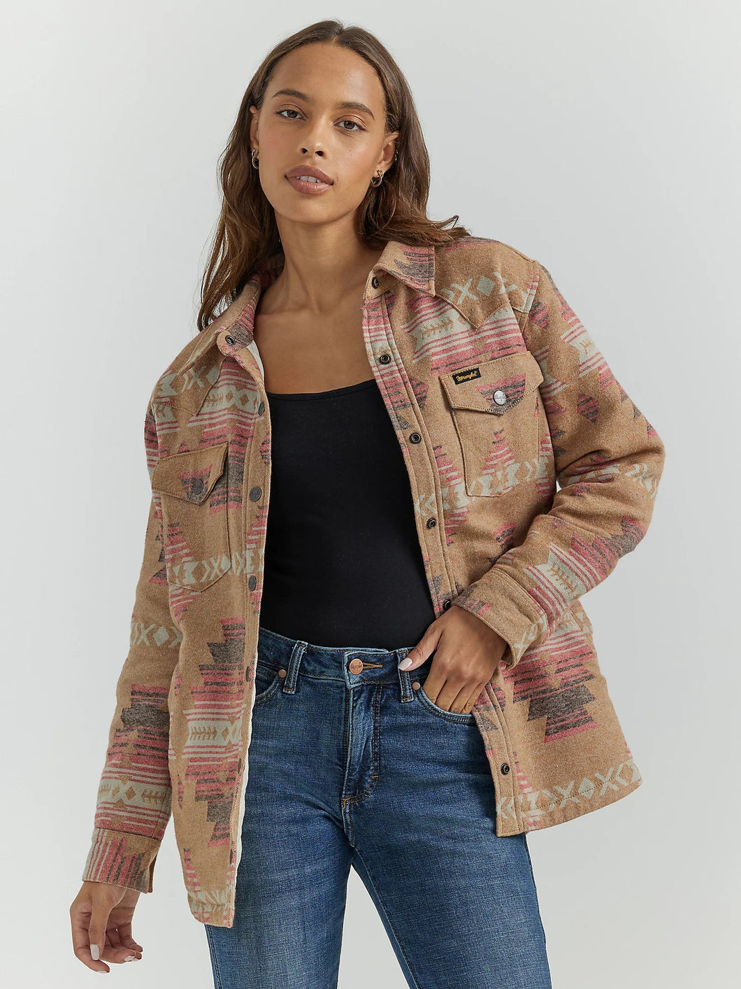 Wrangler Women's Aztec Shacket