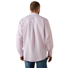 Load image into Gallery viewer, Men’s Ariat Purple Wrinkle Free LS Button Up Shirt