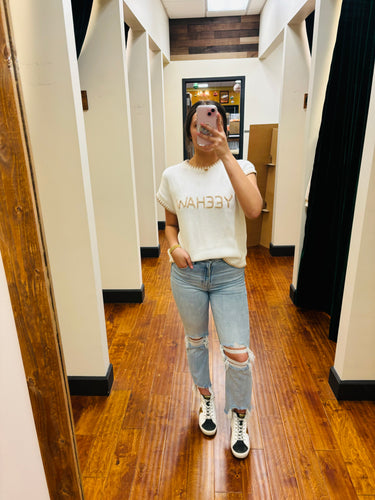 YeeHaw Cream Sweater