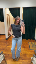Load image into Gallery viewer, Women’s Ribbed Sleeveless Tee