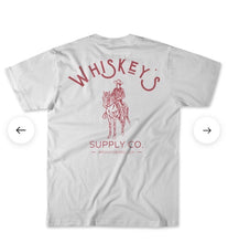 Load image into Gallery viewer, Men’s Supply Co White SS Tee