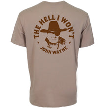 Load image into Gallery viewer, Mens Hooey John Wayne Tan Short Sleeve Shirt