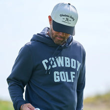 Load image into Gallery viewer, Fairway Men’s Inkwell Hooey Cloud Blue Cowboy Golf Hoodie