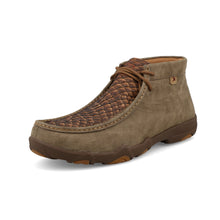 Load image into Gallery viewer, Twisted X Dark &amp; Tan Chukka Ultralite Driving Moc Shoe.