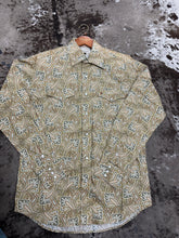 Load image into Gallery viewer, Men’s Stetson Long Sleeve Fan Paisley Print Button Up
