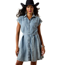 Load image into Gallery viewer, Women’s Ariat Medium Blue Hampton Dress