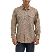 Load image into Gallery viewer, Men’s Wrangler Retro Light Brown LS Snap Up