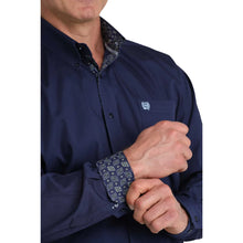 Load image into Gallery viewer, Men’s Cinch Royal Blue LS Button Up