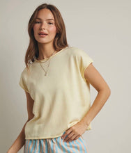 Load image into Gallery viewer, Yellow Knit Sleeveless Sweater
