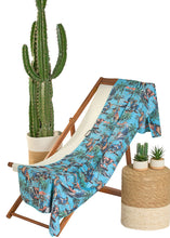 Load image into Gallery viewer, Novelty Microfiber Towel Turquoise