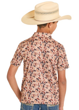 Load image into Gallery viewer, Boys Camo Mesh Polo
