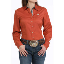 Load image into Gallery viewer, Cinch Ladies Rust Rodeo Shirt