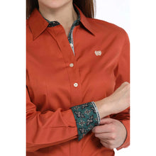 Load image into Gallery viewer, Cinch Ladies Rust Rodeo Shirt