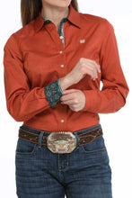 Load image into Gallery viewer, Cinch Ladies Rust Rodeo Shirt
