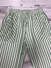 Load image into Gallery viewer, Sage/Cream Stripped Pants