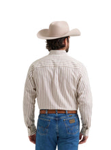 Load image into Gallery viewer, Wrangler George Strait White Ranch Stripe LS Shirt