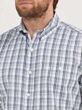 Load image into Gallery viewer, Wrangler Men’s GS Blue Plaid SS Shirt