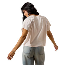 Load image into Gallery viewer, Women’s Ariat Saddle Up Boxy Cropped Tee
