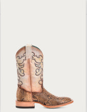 Load image into Gallery viewer, Women’s Corral Genuine Taupe-Beige Python Boot