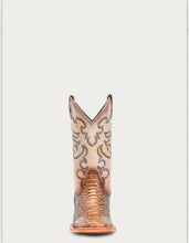 Load image into Gallery viewer, Women’s Corral Genuine Taupe-Beige Python Boot